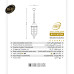 چراغ آویز مشبک - کد : 51101