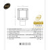چراغ چمنی تارا 30 سانت- کد: 46030