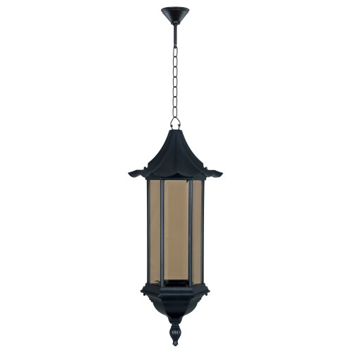 چراغ آویز شش ضلعی چتری بلند - کد chb56101