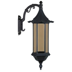 چراغ دیواری شش ضلعی چتری بلند - کد : chb5601