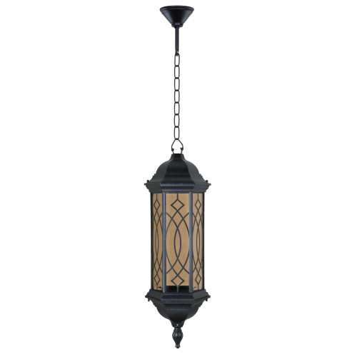چراغ آویز شش ضلعی بلند طرحدار- کد : bt56101