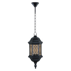 چراغ آویز شش ضلعی طرحدار- کد : td56101