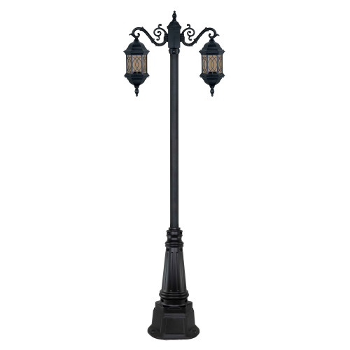 چراغ دوشاخه شش ضلعی طرحدار- کد : 96202 & td5622