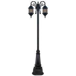 چراغ دوشاخه شش ضلعی طرحدار- کد : 96202 & td5623