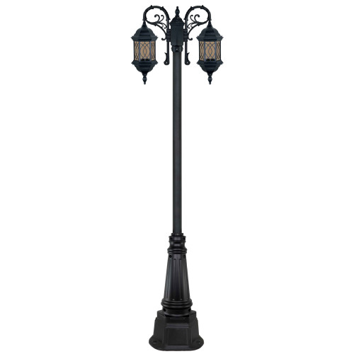 چراغ دوشاخه شش ضلعی طرحدار- کد : 96202 & td5623