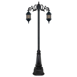 چراغ دوشاخه شش ضلعی طرحدار- کد : 96202 & td5624