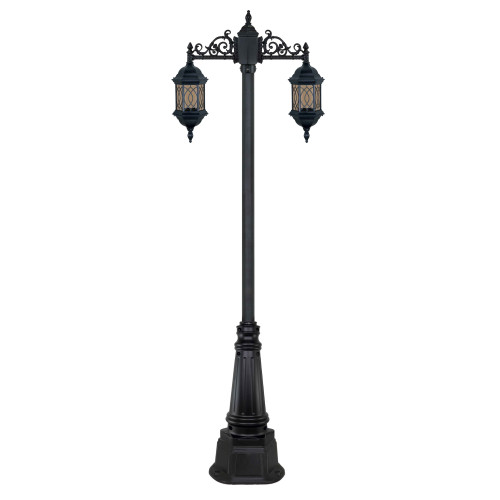 چراغ دوشاخه شش ضلعی طرحدار- کد : 96202 & td5625