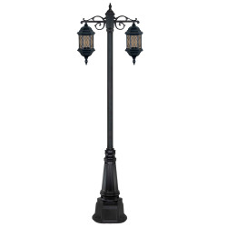 چراغ دوشاخه شش ضلعی طرحدار - کد : 96202 & td5627