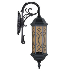 چراغ دیواری شش ضلعی بلند طرحدار- کد : bt5603