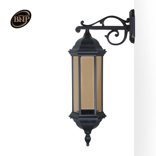 چراغ دیواری شش ضلعی بلند - کد : b5607
