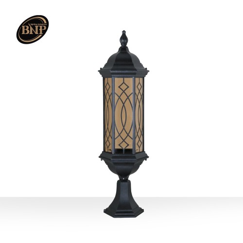 چراغ سردری شش ضلعی بلند طرحدار- کد : bt56103