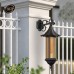 چراغ دیواری شش ضلعی چتری بلند - کد : chb5607