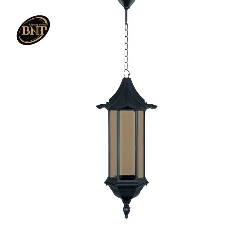 چراغ آویز شش ضلعی چتری بلند - کد chb56101
