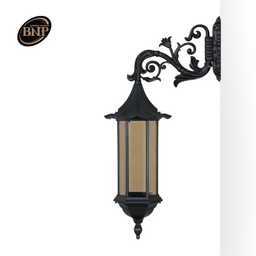 چراغ دیواری شش ضلعی چتری بلند -کد : chb5604