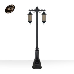 چراغ دوشاخه شش ضلعی بلند چتری- کد: 96202 & chb5627