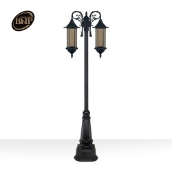 چراغ دوشاخه شش ضلعی چتری بلند - کد : 96202 & chb5623
