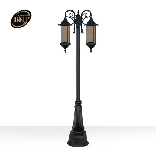چراغ دوشاخه شش ضلعی چتری بلند - کد : 96202 & chb5623