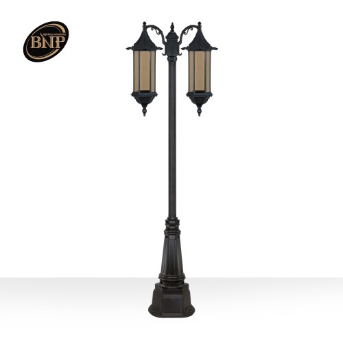 چراغ دوشاخه شش ضلعی چتری بلند - کد : 96202 & chb5621