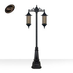چراغ دوشاخه شش ضلعی چتری بلند - کد : 96202 & chb5625