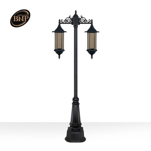 چراغ دوشاخه شش ضلعی چتری بلند - کد : 96202 & chb5625
