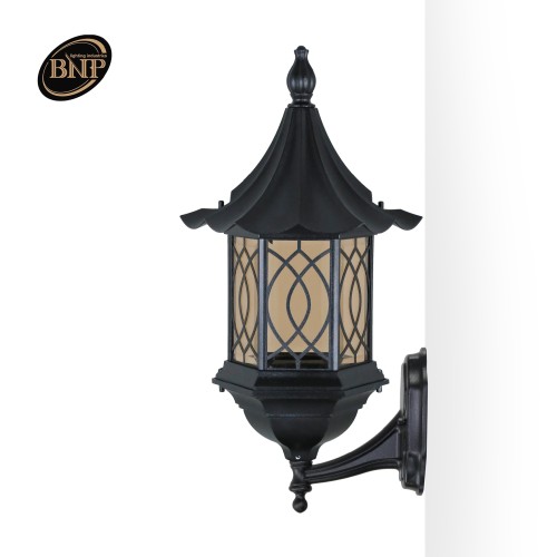 چراغ دیواری شش ضلعی چتری طرحدار- کد : chtd5606