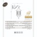 چراغ دیواری شش ضلعی چتری طرحدار- کد : chtd5602