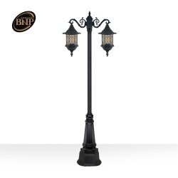 چراغ دوشاخه شش ضلعی چتری طرحدار- کد : 96202 & chtd5622