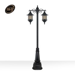 چراغ دوشاخه شش ضلعی چتری طرحدار- کد : 96202 & chtd5627