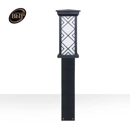 چراغ چمنی 90 سانت درتا بلند طرحدار- کد: bt48090