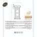 چراغ دیواری درتا بلند طرحدار- کد: bt4808