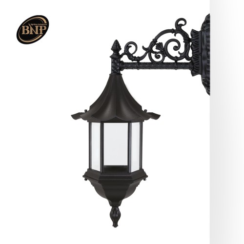 چراغ دیواری شش ضلعی چتری - کد : ch5605