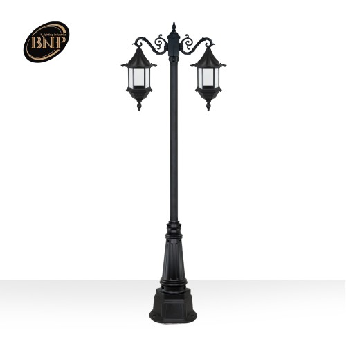 چراغ دوشاخه شش ضلعی چتری - کد : 96202 & ch5622