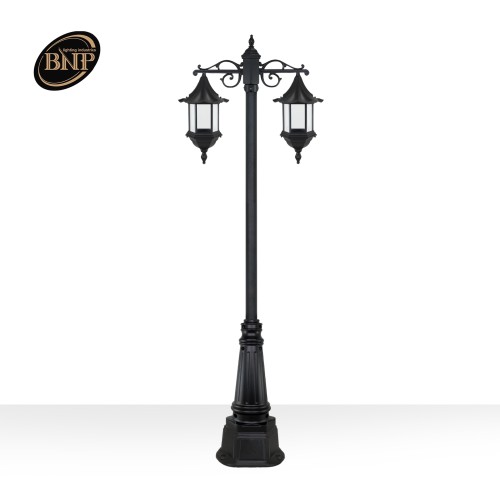 چراغ دوشاخه شش ضلعی چتری - کد : 96202 & ch5627