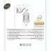 چراغ دیواری شش ضلعی طرحدار- کد : td5602