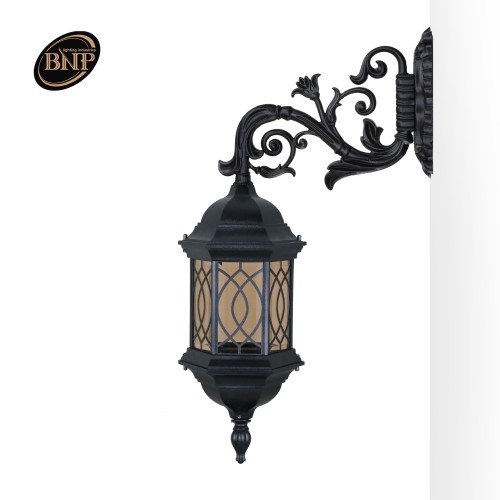 چراغ دیواری شش ضلعی طرحدار- کد : td5604