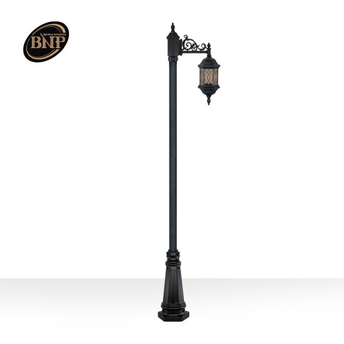چراغ تکشاخه شش ضلعی طرحدار- کد : 96201 & td5615