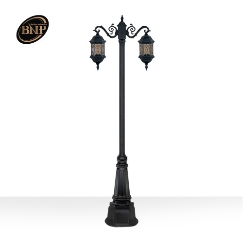 چراغ دوشاخه شش ضلعی طرحدار- کد : 96202 & td5622