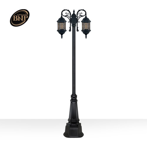 چراغ دوشاخه شش ضلعی طرحدار- کد : 96202 & td5623
