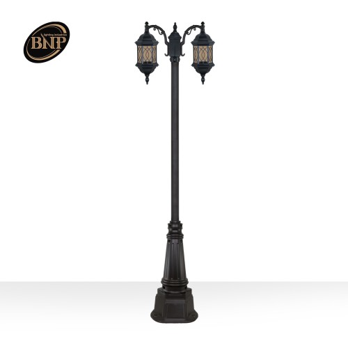 چراغ دوشاخه شش ضلعی طرحدار- کد : 96202 & td5621
