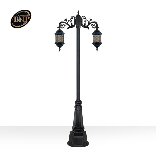 چراغ دوشاخه شش ضلعی طرحدار- کد : 96202 & td5624