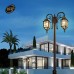 چراغ دوشاخه مشبک - کد : 96202 & 5123
