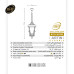 چراغ آویز آرتین - کد : 67101