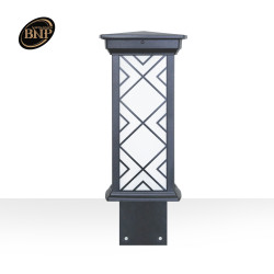 چراغ چمنی 45 سانت درتا بلند طرحدار- کد: bt48045