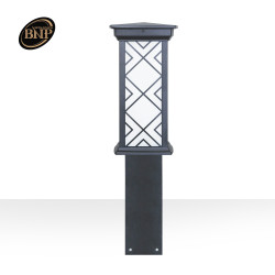 چراغ چمنی 70 سانت درتا بلند طرحدار- کد: bt48070