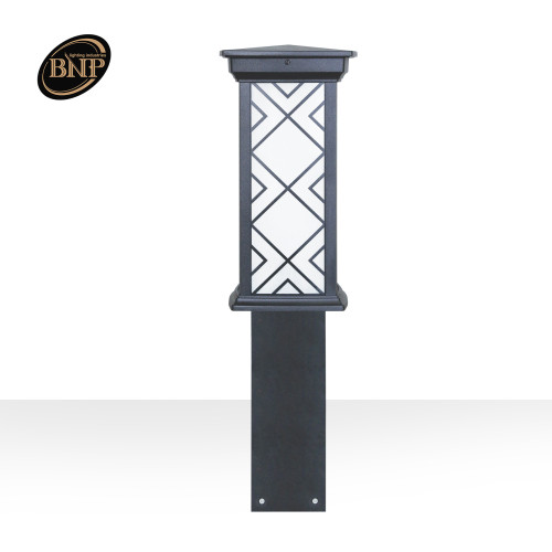 چراغ چمنی 70 سانت درتا بلند طرحدار- کد: bt48070
