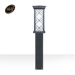چراغ چمنی 90 سانت درتا بلند طرحدار- کد: bt48090