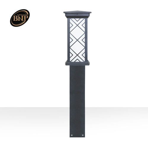 چراغ چمنی 90 سانت درتا بلند طرحدار- کد: bt48090