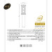 چراغ چمنی 90 سانت درتا بلند طرحدار- کد: bt48090