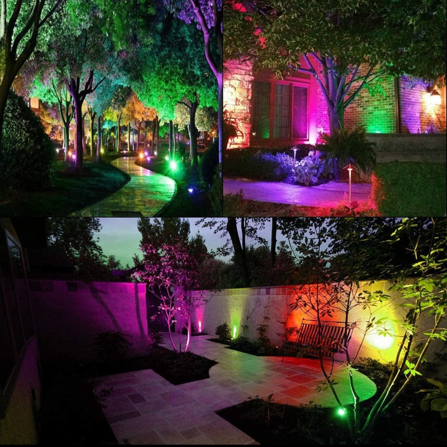 چراغ‌های LED RGB برای محوطه؛ نورپردازی رنگی و دکوراتیو با برند بیتانور